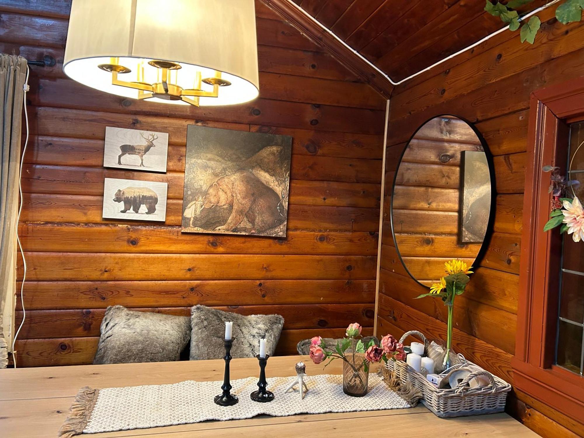 Beautiful Cabin By Mjosa. Villa Stange Ngoại thất bức ảnh